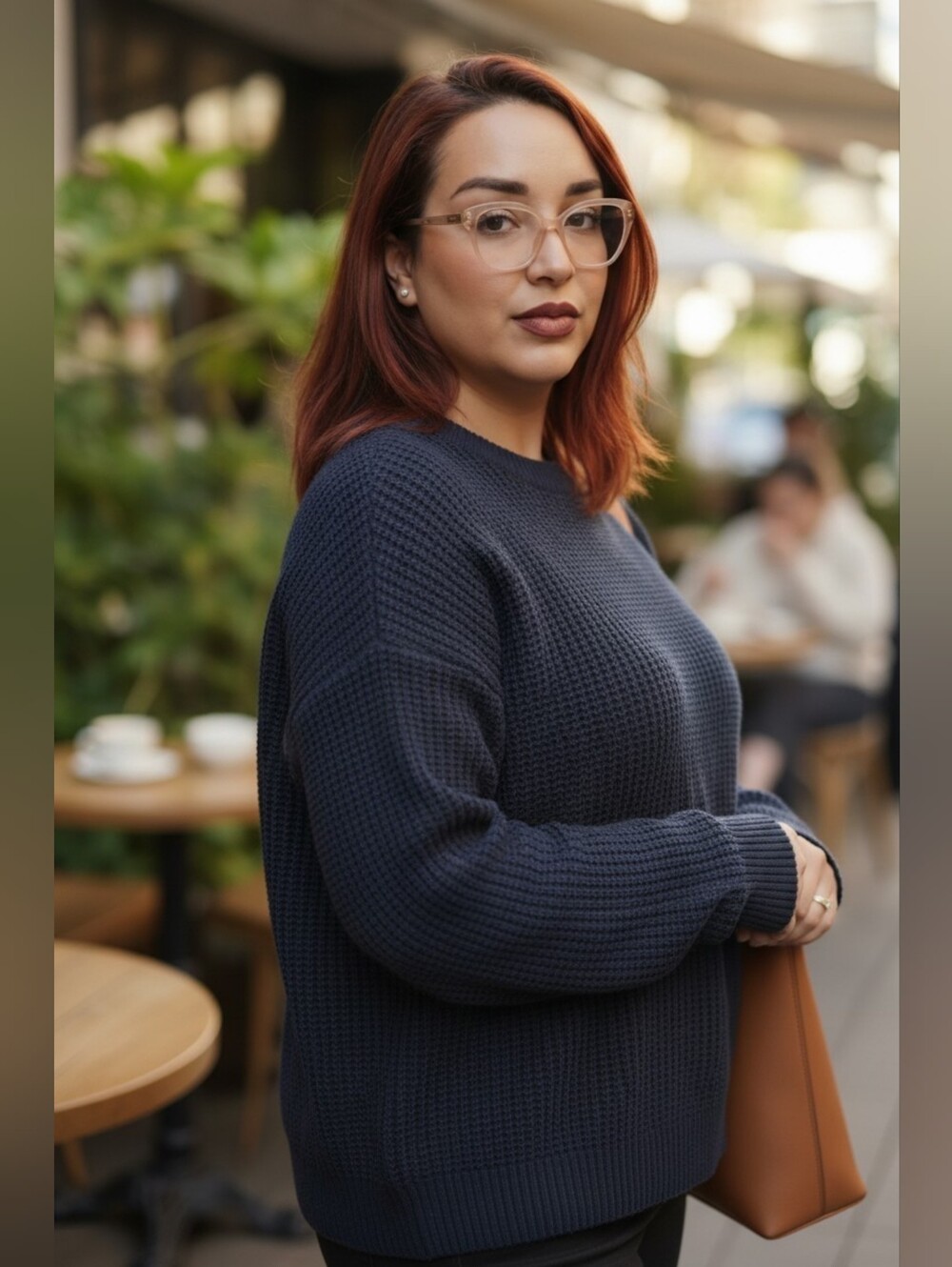 Classic Crew Neck Knitted Sweater